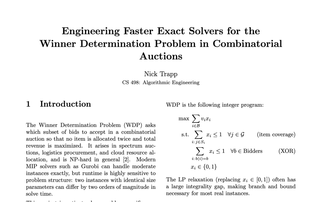 Combinatorial Auctions